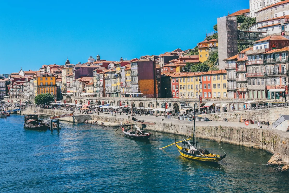 Rabelo boats on the Douro in Porto
